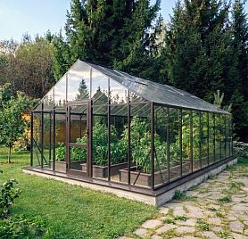 Английская теплица BIONIKA Grand шириной 4 м